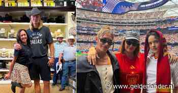 Iconen supporten Spanje in LA, Erling Haaland koopt laarzen en cowboyhoed in Dallas