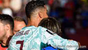 Lip-reading expert reveals what Cristiano Ronaldo said to devastated old friend Luka Modric, 40, after controversial World Cup exit - with Croatia star expected to retire