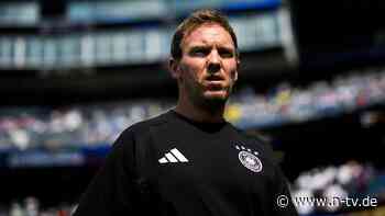 "Es tut mir von Herzen leid": Nagelsmann sendet Entschuldigung an alle Fußball-Fans