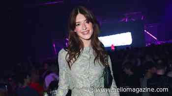 Daisy Edgar-Jones is a party queen in lacy mini dress for London night out