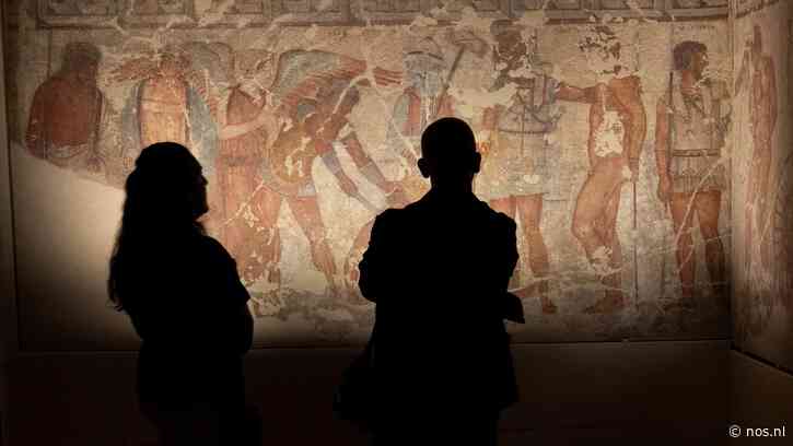 Italië betaalt miljoenen voor Etruskische fresco's: 'Dit is ons cultureel erfgoed'