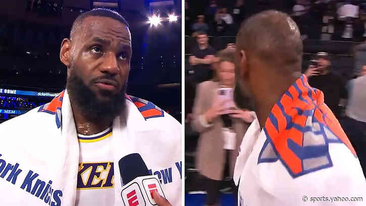 Knicks’ interest in LeBron James unclear after conflicting reports