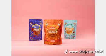 Amaizin breidt biologische Coco Crispy Rolls uit met smaak Salted Caramel
