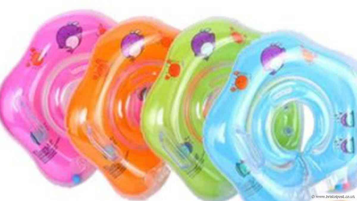 Urgent TikTok recall for baby float with risk of 'neck injury' and 'drowning'