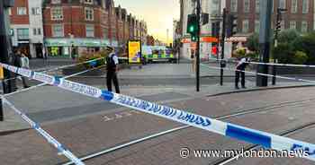 Croydon double stabbing sees 2 rushed to hospital as attacker still on the loose