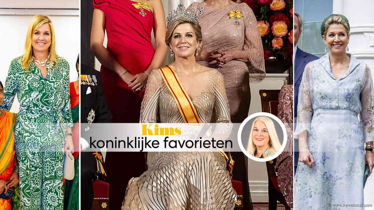 M&aacute;xima's modemaand: &rsquo;Zelfs als de kleding eenvoudig van stijl en kleur is, weet onze koningin te shinen als geen ander&rsquo;