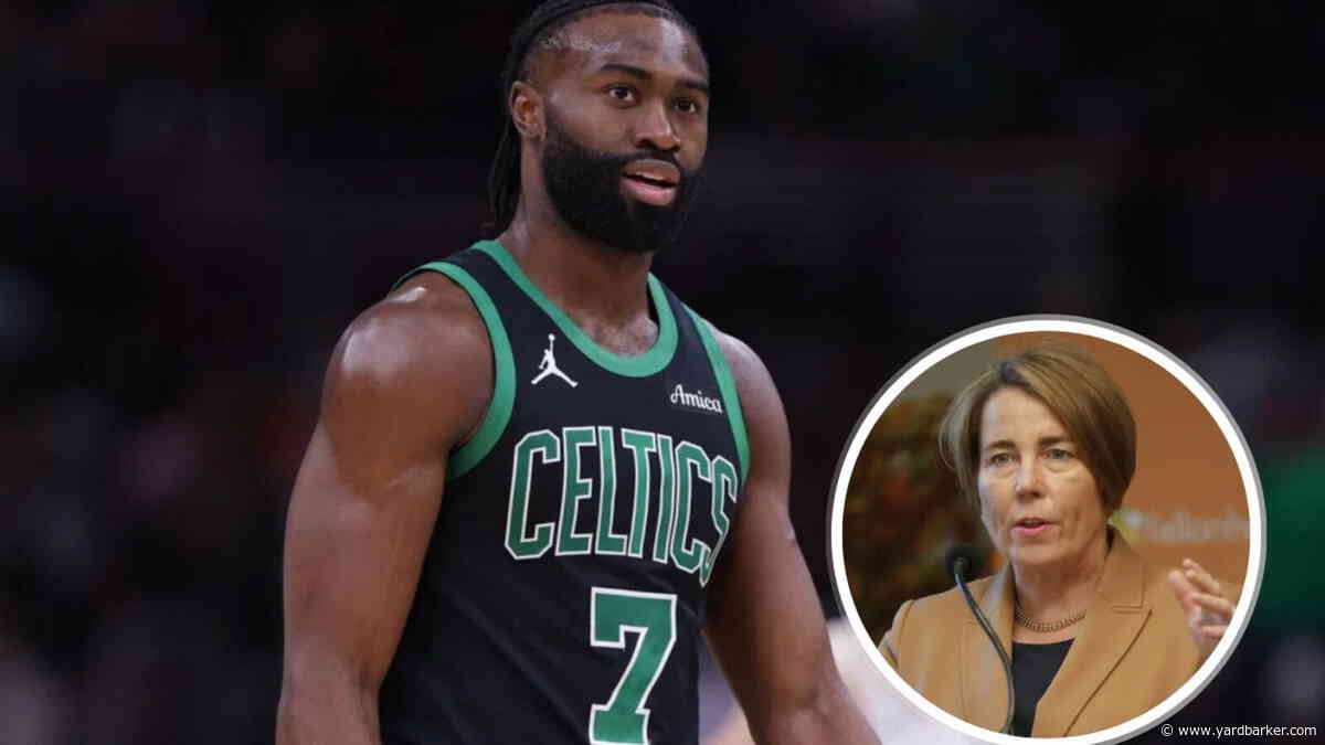 'It’s Hard to Imagine': Massachusetts Governor Thanks Jaylen Brown After Celtics Trade Him to 76ers