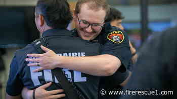Minn. firefighters honored for rescuing infant from burning home