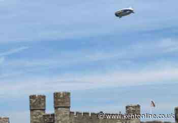 Goodyear Blimp back in Kent for second time this week