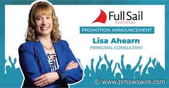 Lisa Ahearn Earns Promotion to Principal Consultant at Full Sail Partners