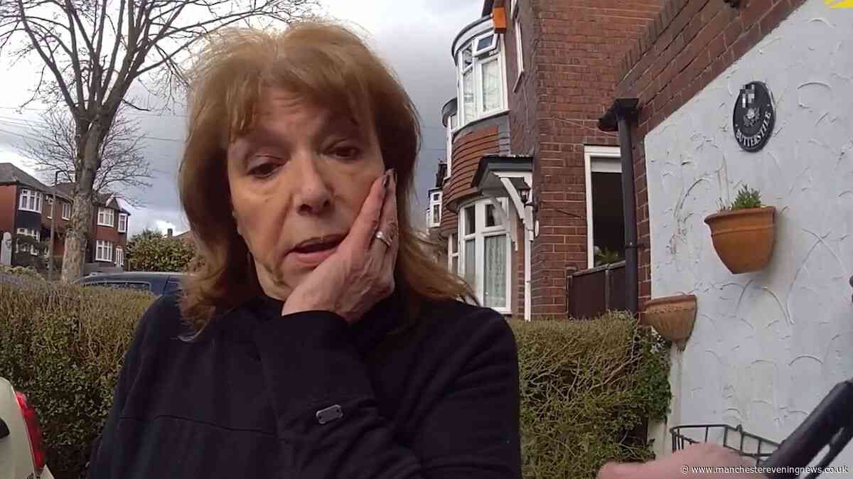 'Why are the police here? You don't think I've murdered him, do you?'
