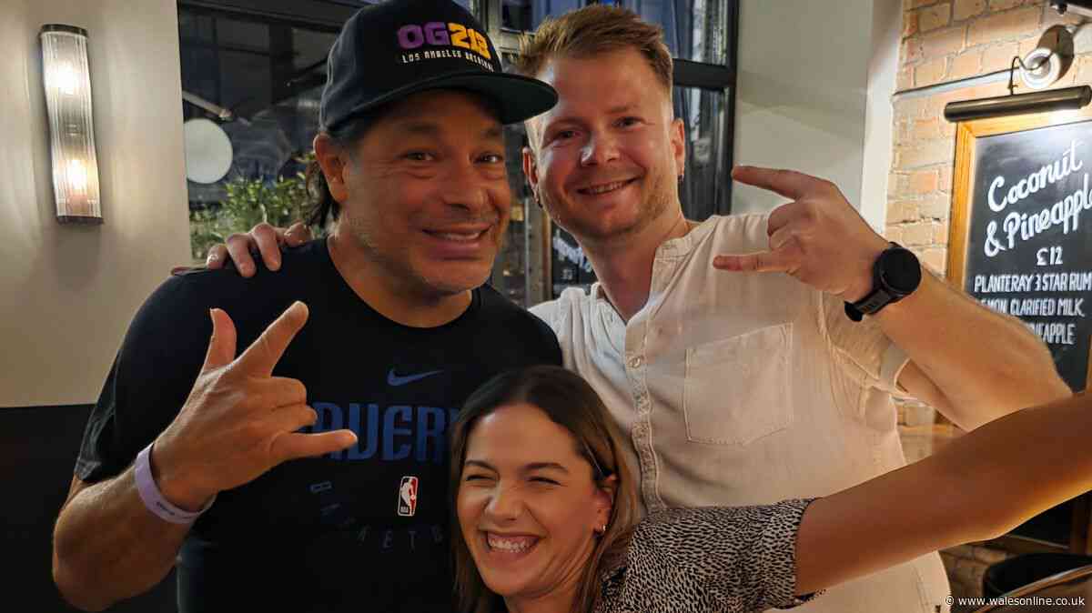 Metallica's huge order and surprising request at world-class Cardiff restaurant