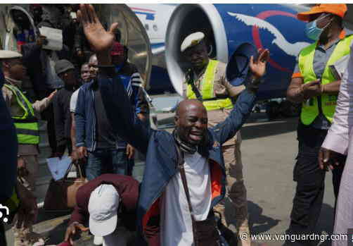 Another batch of Nigerians evacuated from South Africa arrives Lagos