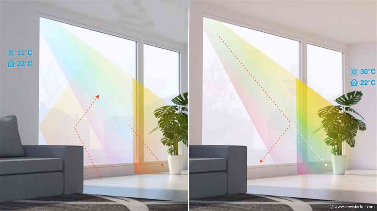 Slimme coating op glas houdt de zonnewarmte buiten