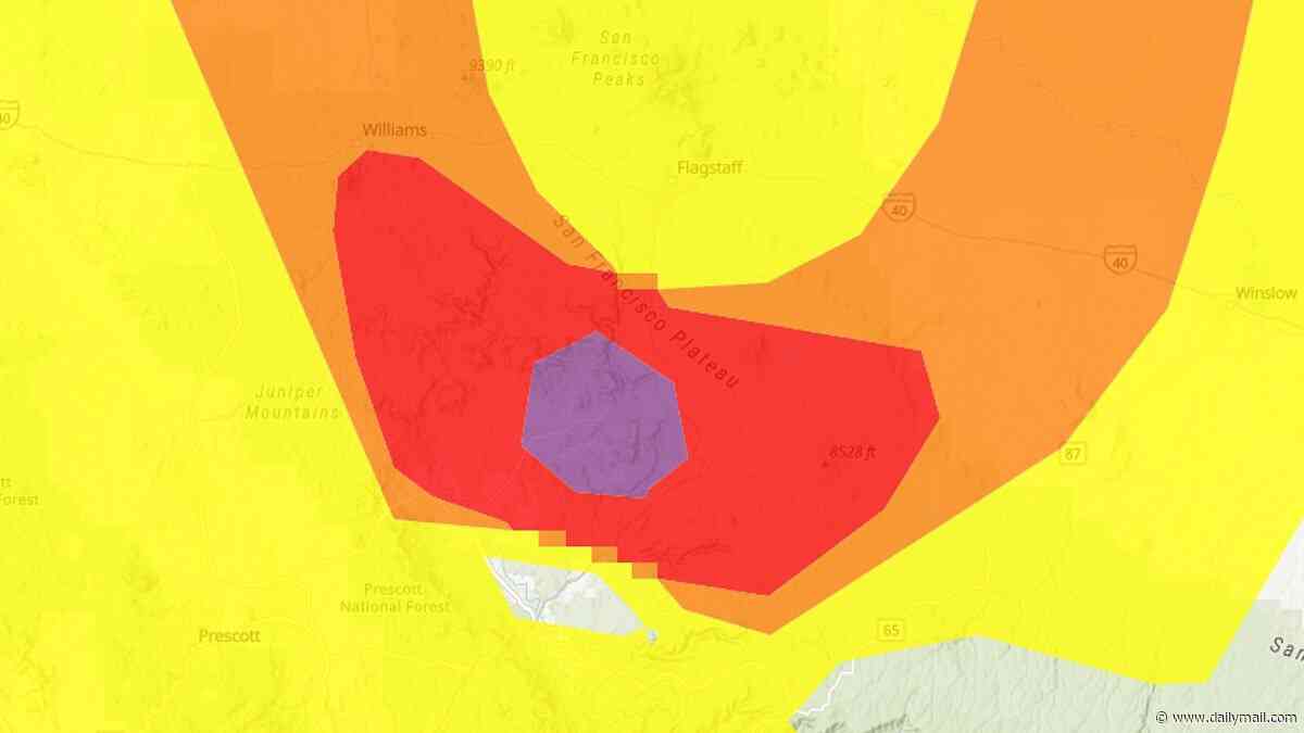 Millions told to stay indoors as eye-burning toxins fill the air in 16 US states TODAY