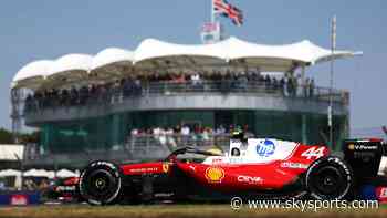 Flying Hamilton fastest at Silverstone ahead of Sprint Qualifying