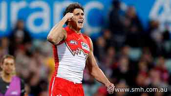 Here’s Charlie: Curnow’s sensational six-goal haul bullies the Dogs under Friday night lights