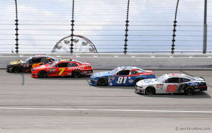 NASCAR entry list for O'Reilly Series race at Chicagoland in July 2026