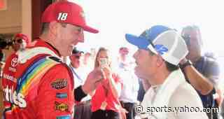 Can't hide those crying eyes: Kyle Busch's Chicagoland moment wasn't just an act