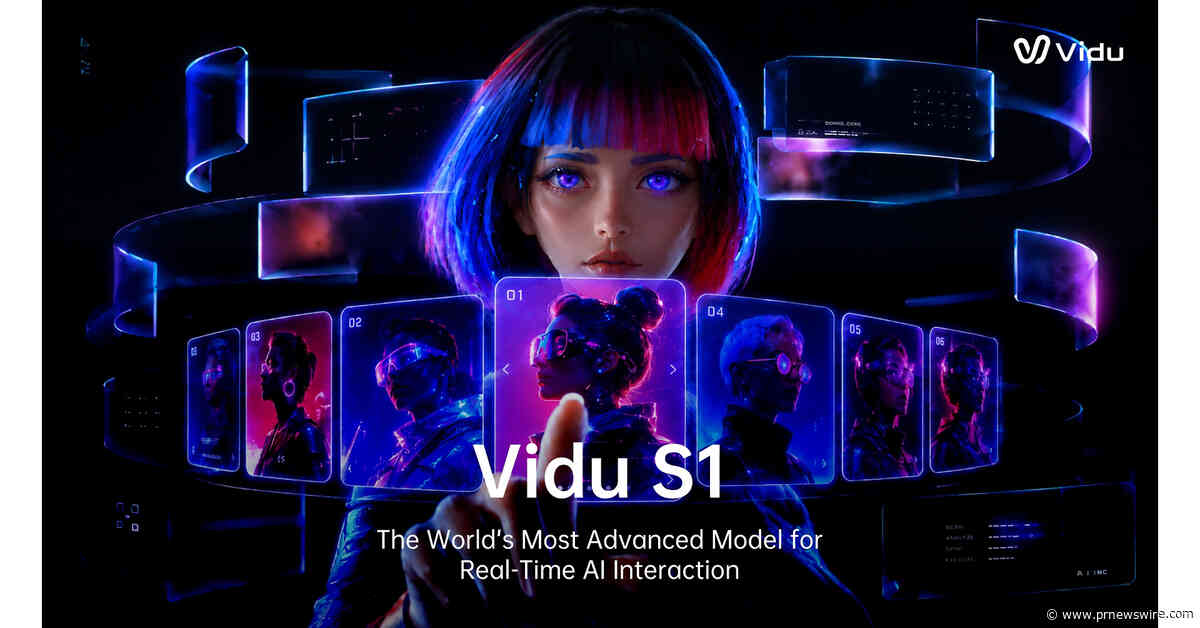 ShengShu Technology Unveils Vidu S1, Bringing Real-Time Interactive Generation to AI Video