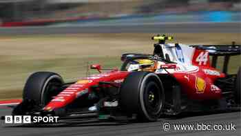 Hamilton fastest in Silverstone practice session