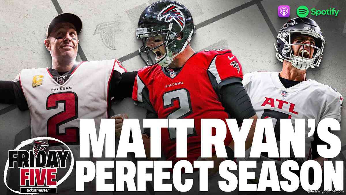 Matt Ryan's perfect season!! The best games from his illustrious career | Friday Five Podcast
