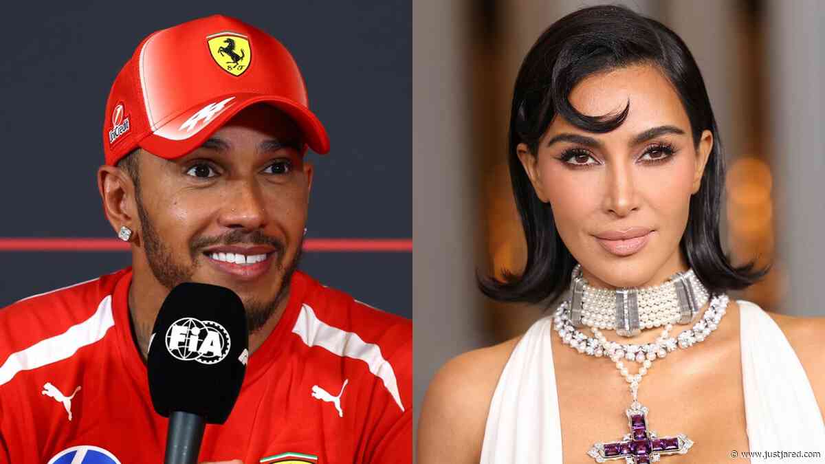 Lewis Hamilton Shares Rare Comment About Girlfriend Kim Kardashian