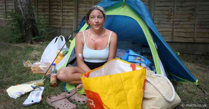 Former nurse living in a tent after council say she’s ‘not a priority’ for housing