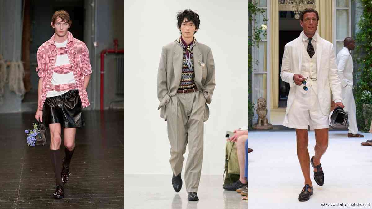 Dal rosa pompelmo ai mocassini in corda agli shorts e i pantaloni skinny: le 6 tendenze della moda uomo per la prossima stagione da copiare subito