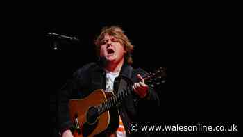 What Lewis Capaldi had for food during Blackweir Live double header in Cardiff