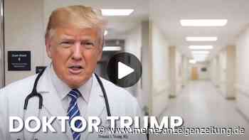 Doktor Trump diagnostiziert prominente Kritiker in bizarrem KI-Video