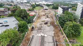 Gateshead traffic chaos to be worst yet as flyover demolition hits 'most complex stage'