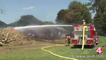 Excavator operator, firefighters injured in Perry barn fire