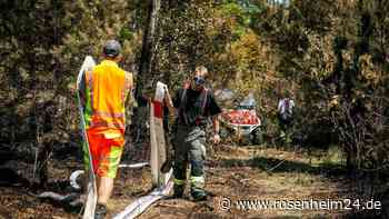 Nach Waldbrand bei Übersee: Löschmaßnahmen abgeschlossen – erstes Fazit