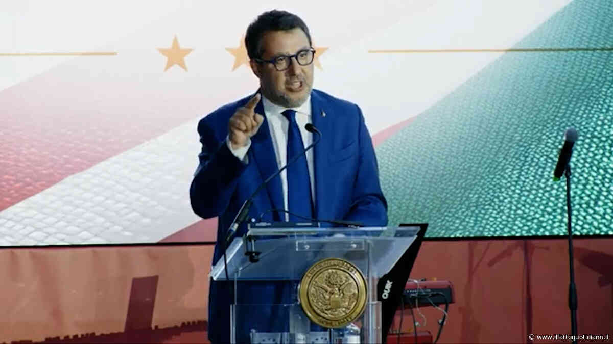 “Taglio il mio intervento perché mi arriva un profumo di hamburger….”: l’uscita di Salvini ai festeggiamenti per l’indipendenza Usa
