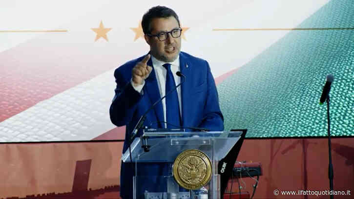 “Taglio il mio intervento perché mi arriva un profumo di hamburger….”: l’uscita di Salvini ai festeggiamenti per l’indipendenza Usa