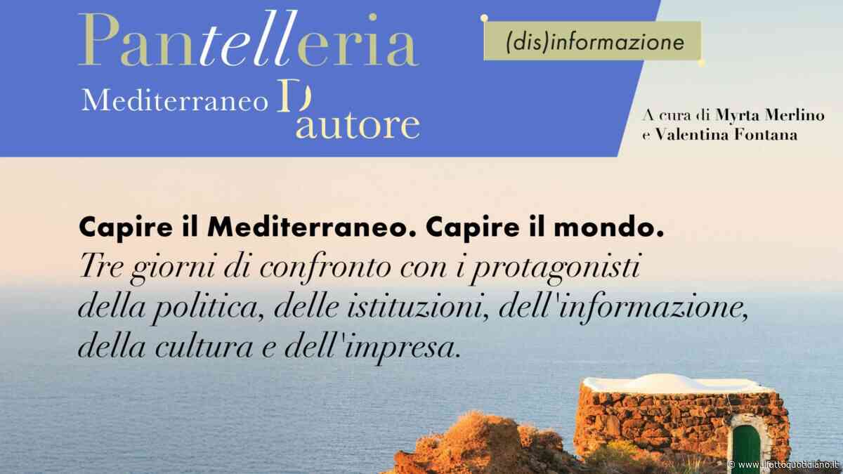 Pantelleria-Mediterraneo d’Autore, dal 3 al 5 luglio riparte il format itinerante. Il programma e gli ospiti