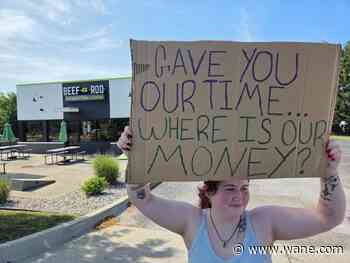 'Where is our money?' Beef-a-Roo employees protest in North Manchester amid alleged chain-wide issues