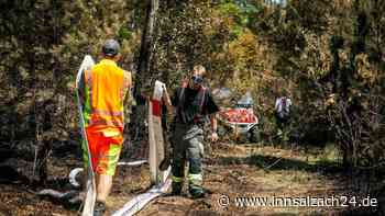 Nach Waldbrand bei Übersee: Löschmaßnahmen abgeschlossen – erstes Fazit