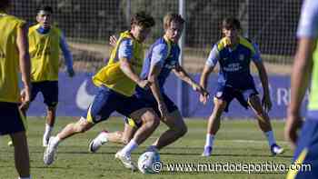 La vuelta al trabajo del Atlético, en cuadro y con un 'mini stage' en San Rafael