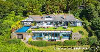 One of the finest homes in Wales overlooks a famous beach but belongs in Miami