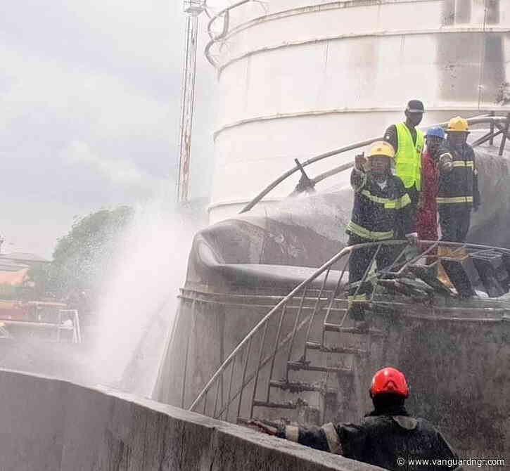 Fire contained at Apapa Oil terminal, no casualties recorded