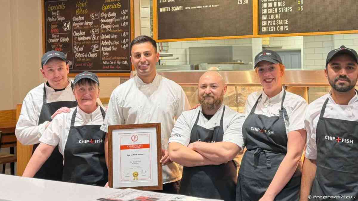 The 'best in the North East' Newcastle chippy run by family with 30 year fish and chip history