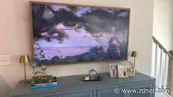 My canvas art TV gets endless compliments, and it's cheaper than Samsung's Frame TV