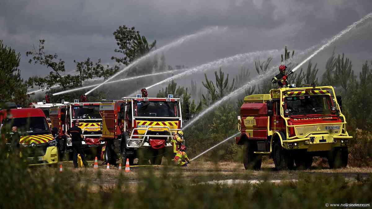 Zuid-Franse natuurbrand onder controle, lockdown in Catalonië vanwege vuurzee