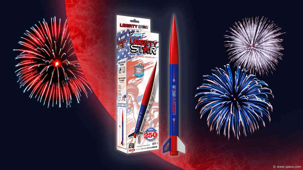 Celebrate 250 years of America with the Estes Liberty Star model rocket