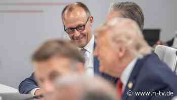 "Größte Kraftanstrengung jemals": Merz weist scharfe Trump-Kritik an deutschen Nato-Beiträgen zurück