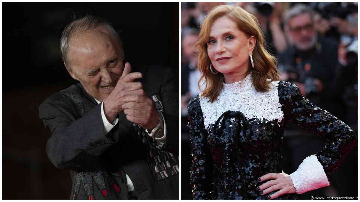 “Molto forte e molto cruento”, Dario Argento e il nuovo film tra horror e surrealismo con Isabelle Huppert: “Stupenda. Un’attrice di una classe inaudita”