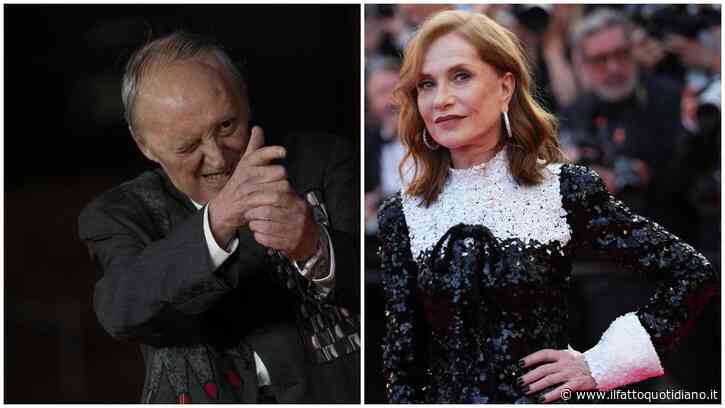 “Molto forte e molto cruento”, Dario Argento e il nuovo film tra horror e surrealismo con Isabelle Huppert: “Stupenda. Un’attrice di una classe inaudita”