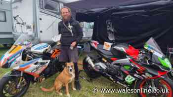 Motorbike rider dies in hospital after horror crash brings race to halt